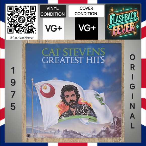 CAT STEVENS•Greatest Hits•A&M Records (#SP-4519)•Terre Haute Pressing - Picture 1 of 9